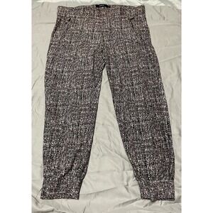 Torrid Plus Size Women's  1 Multicolor Rayon Jogger Pants Relax Fit